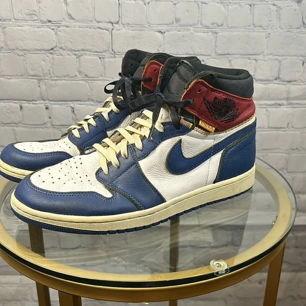 👟 Rare Jordan 1 Retro High Union Los Angeles Storm Blue - Size 11 👟